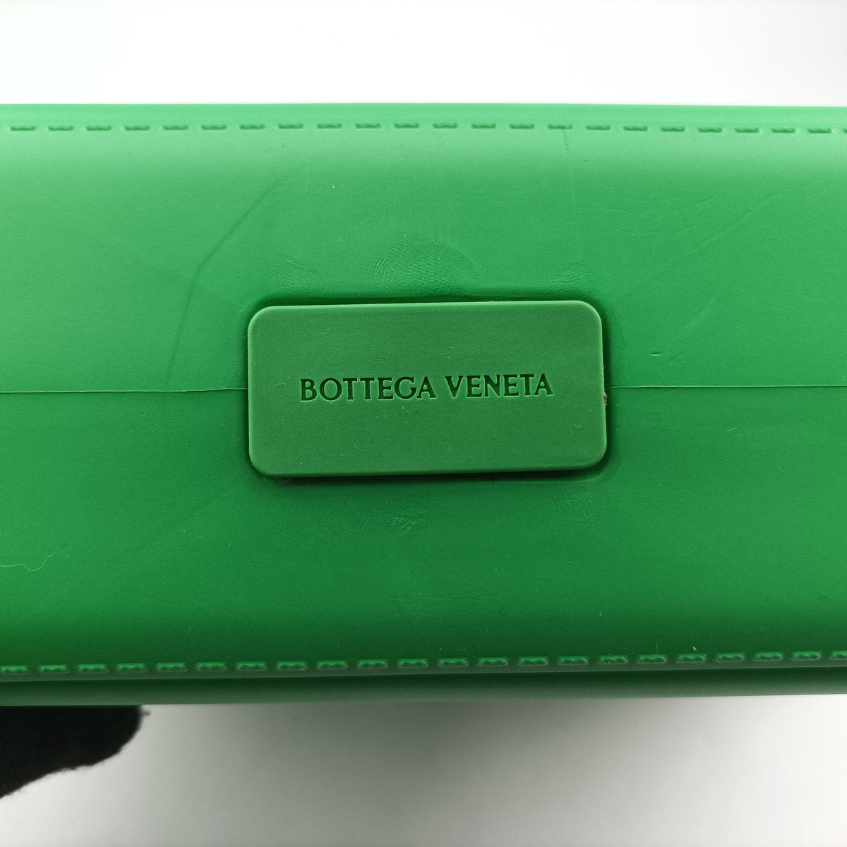 Pre-owned Bottega Veneta The Arco Green Rubber  handbag | stylenewstar