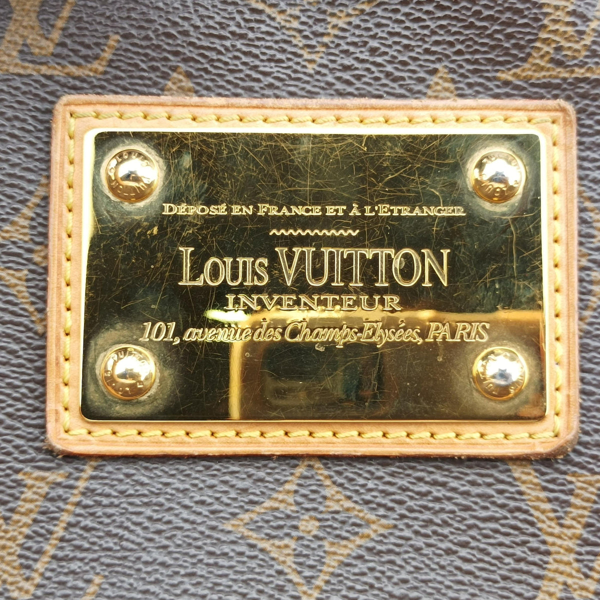 Vintage Louis Vuitton GALLIERA PM Brown Monogram Canvas M56382 shoulderbag | stylenewstar