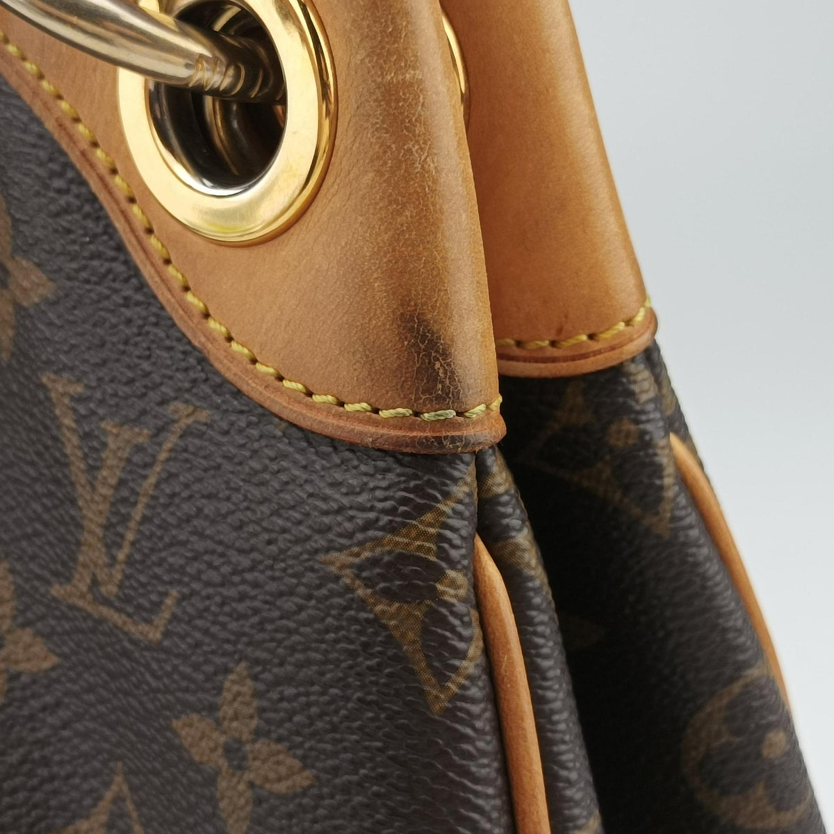 Vintage Louis Vuitton GALLIERA PM Brown Monogram Canvas M56382 shoulderbag | stylenewstar