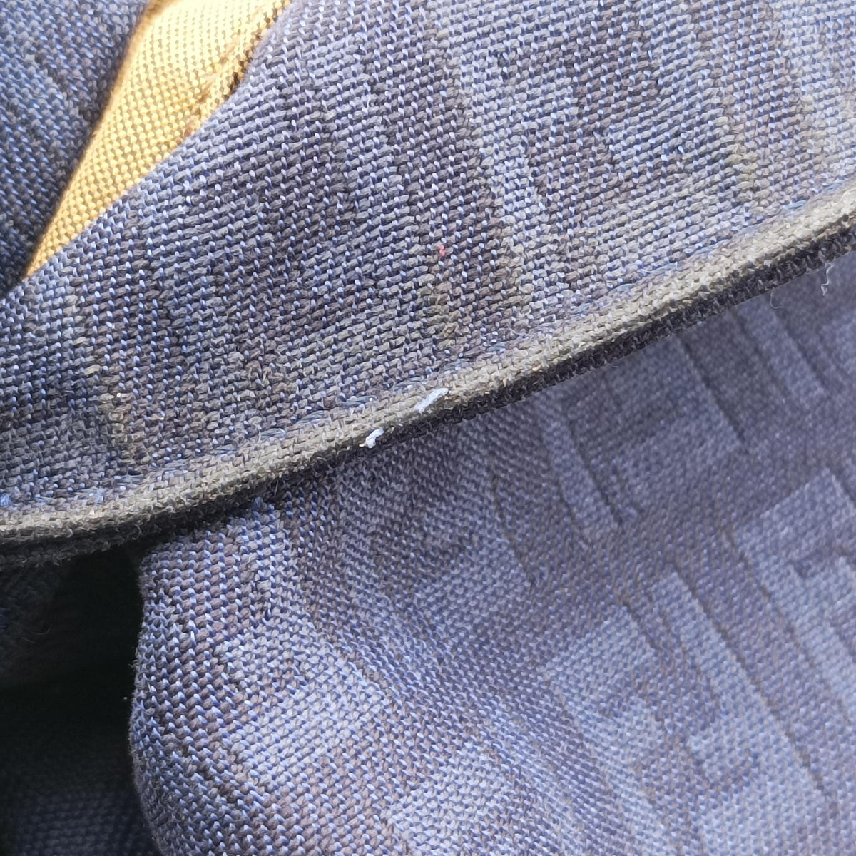 Secondhand Fendi Zucchino Blue Canvas 8BT075 shoulderbag | stylenewstar