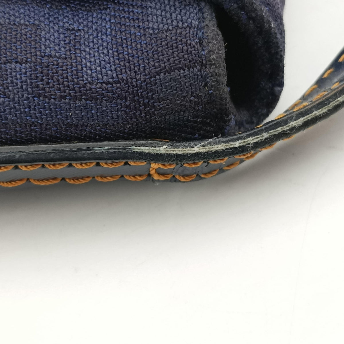Secondhand Fendi Zucchino Blue Canvas 8BT075 shoulderbag | stylenewstar