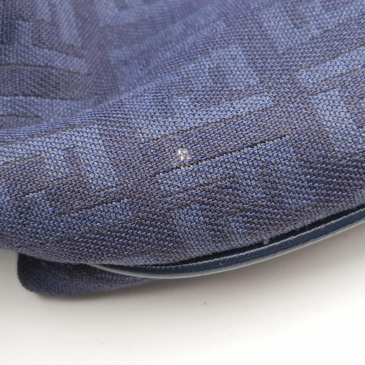 Secondhand Fendi Zucchino Blue Canvas 8BT075 shoulderbag | stylenewstar