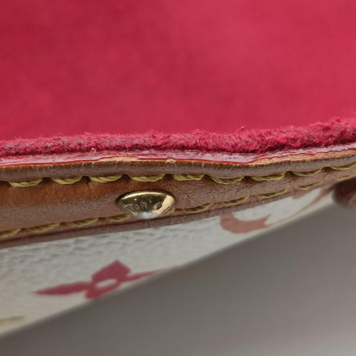 Pre-owned Louis Vuitton BEVERLY MM White Monogram Multicolor M40203 shoulderbag | stylenewstar