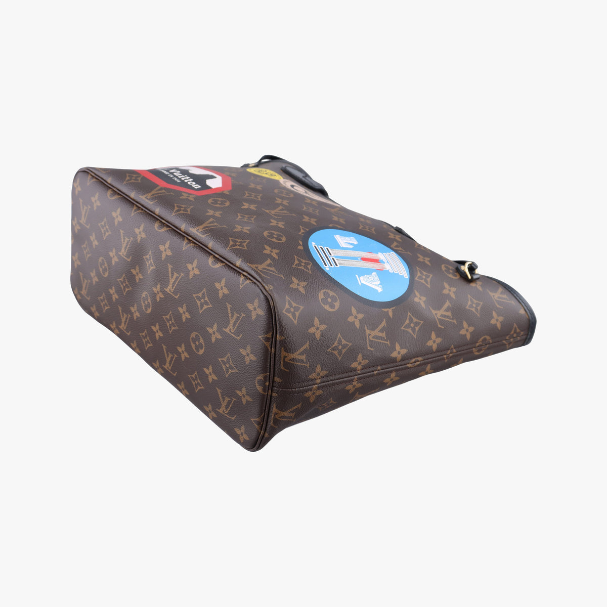 Pre-owned Louis Vuitton Neverfull MM Brown Monogram canvas M42844 handbag | stylenewstar