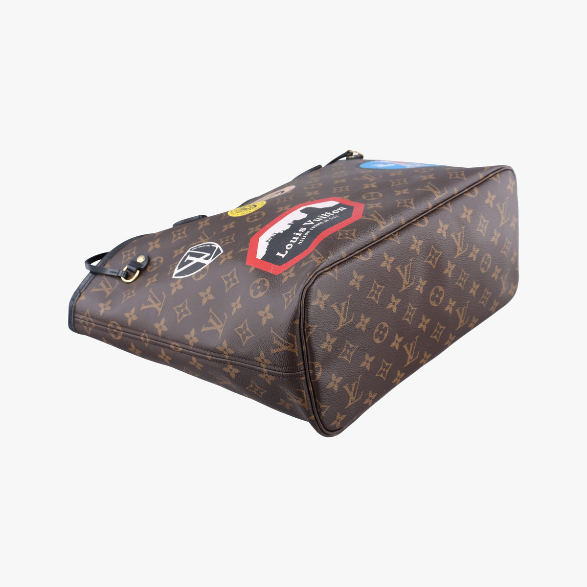 Pre-owned Louis Vuitton Neverfull MM Brown Monogram canvas M42844 handbag | stylenewstar