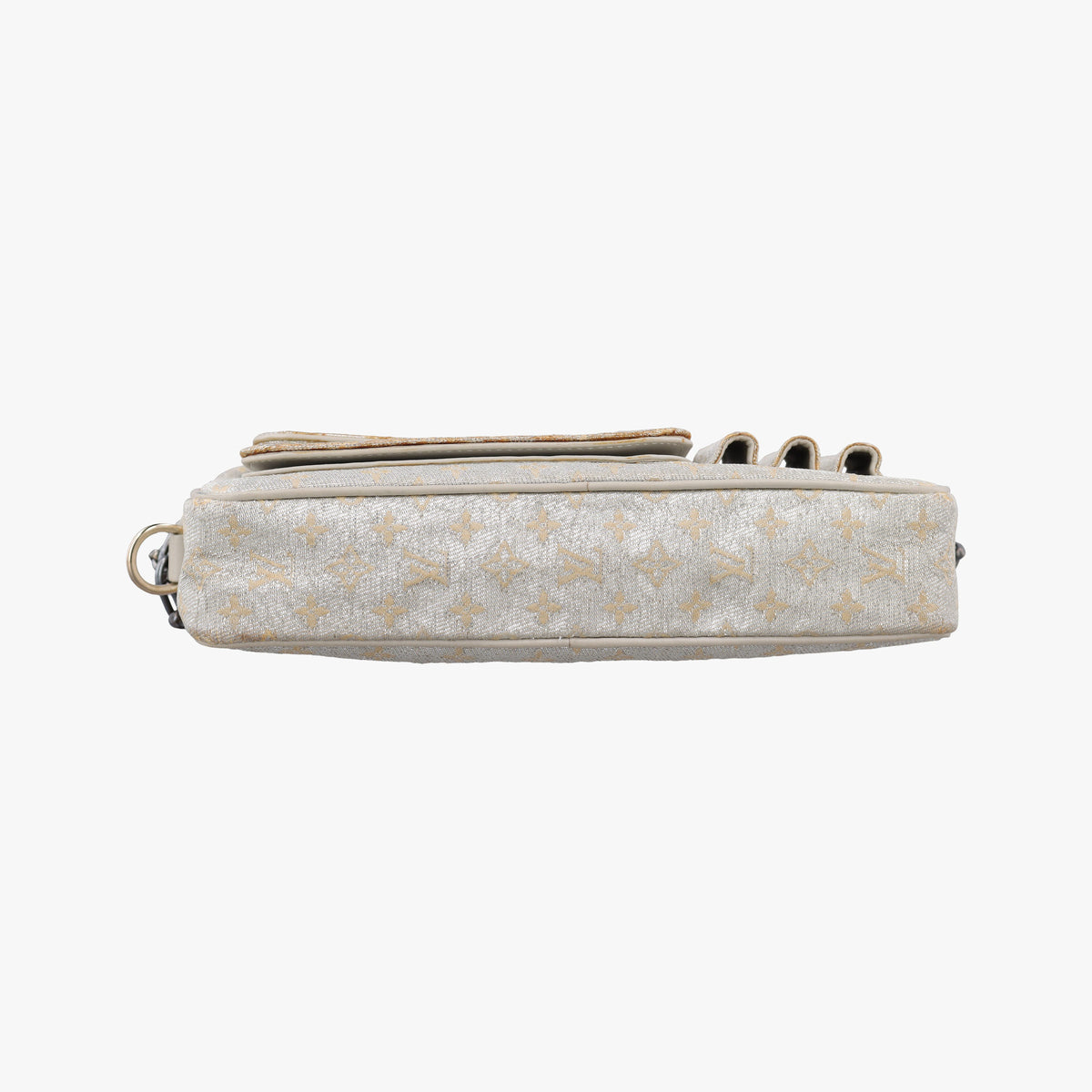 Pre-owned Louis Vuitton Shine McKenna Silver Monogram Shine M92362 shoulderbag | stylenewstar
