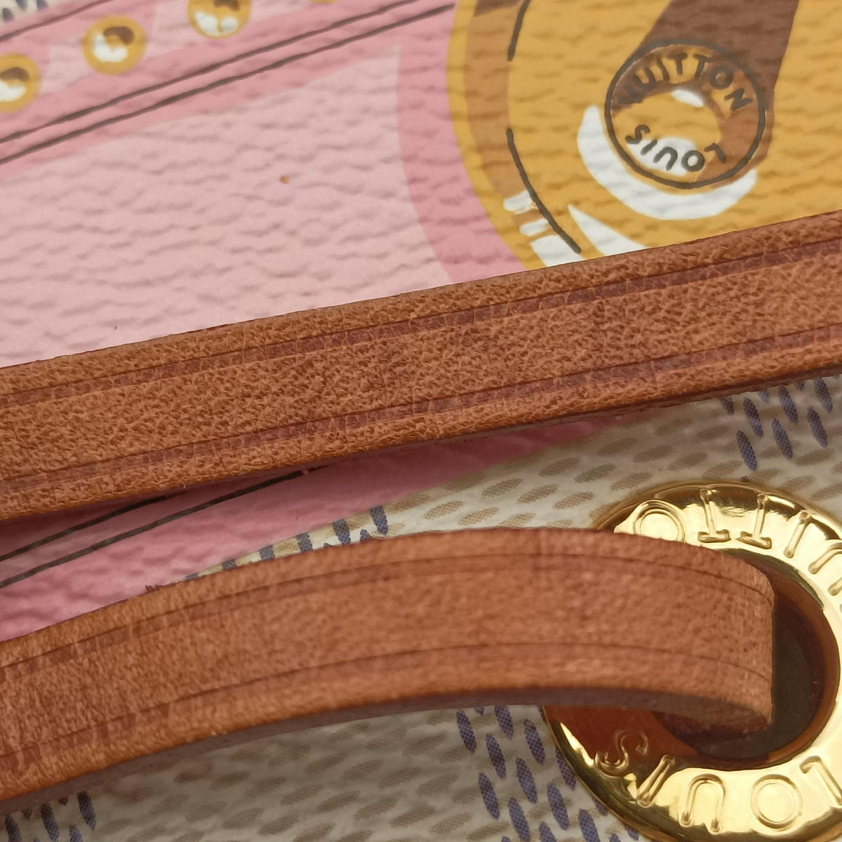 Pre-owned Louis Vuitton NeoNoe Summer Trunk Azur×multicolor Damier Canvas N41066 shoulderbag | stylenewstar