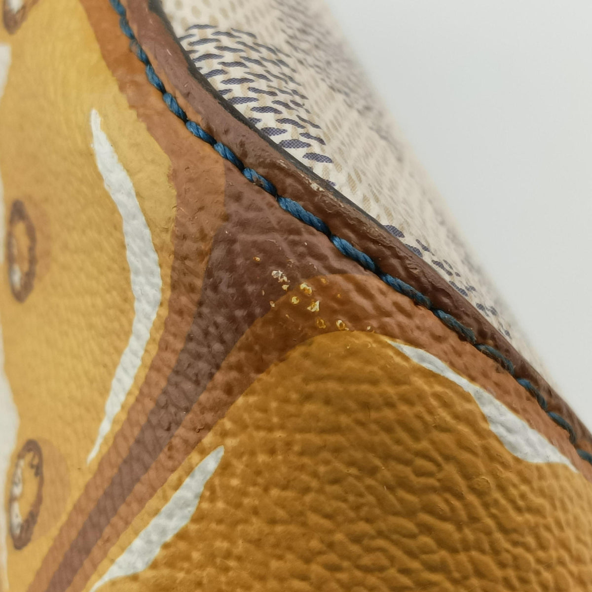 Pre-owned Louis Vuitton NeoNoe Summer Trunk Azur×multicolor Damier Canvas N41066 shoulderbag | stylenewstar