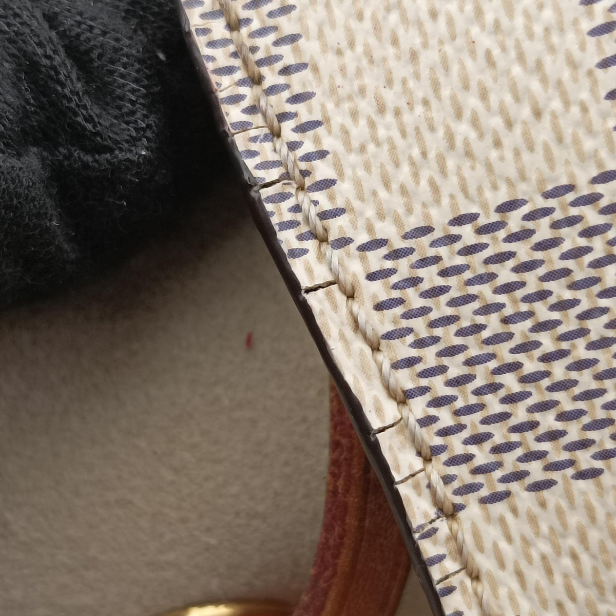 Pre-owned Louis Vuitton NeoNoe Summer Trunk Azur×multicolor Damier Canvas N41066 shoulderbag | stylenewstar