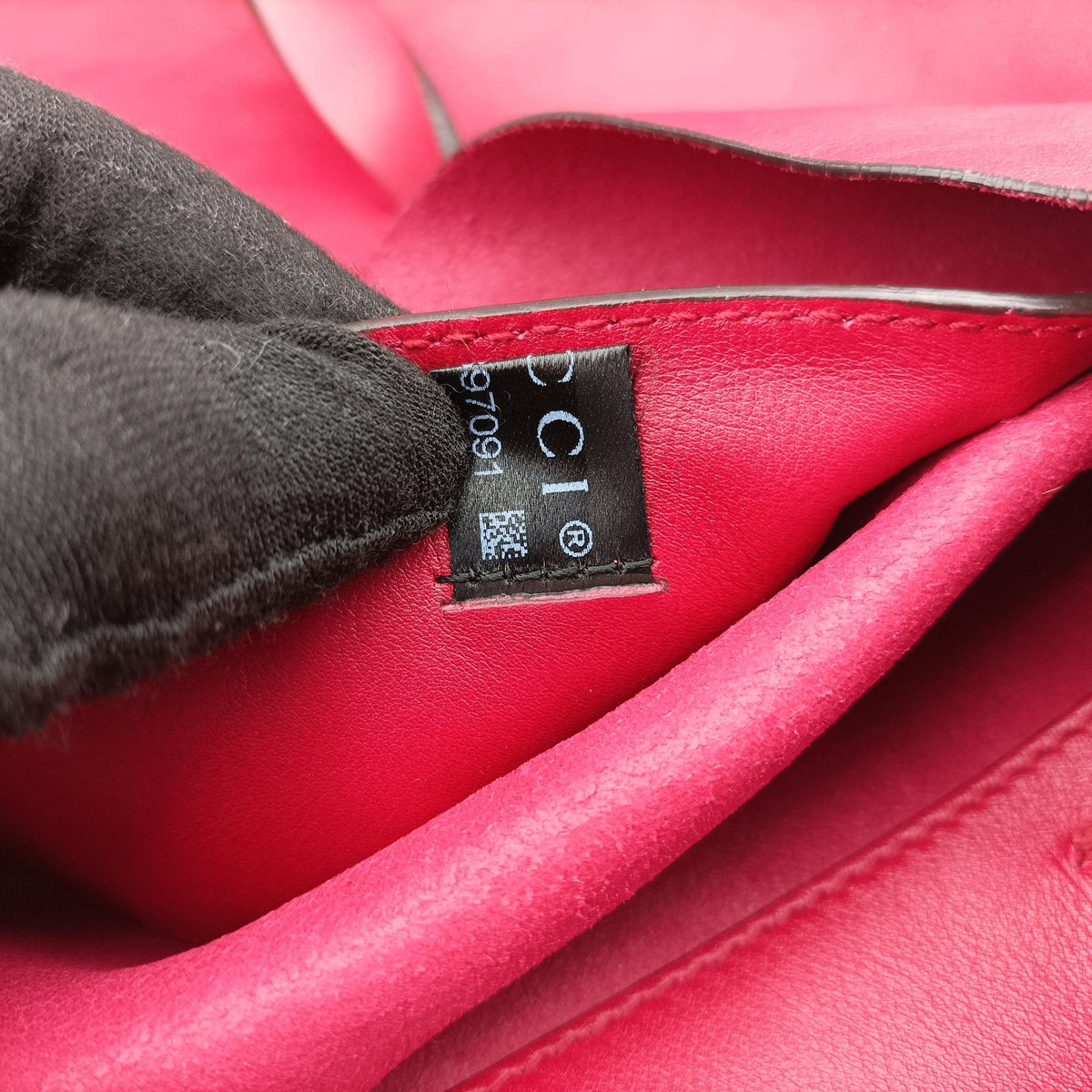 Secondhand Gucci horsebit tassel Red Leather 297006 handbag | stylenewstar