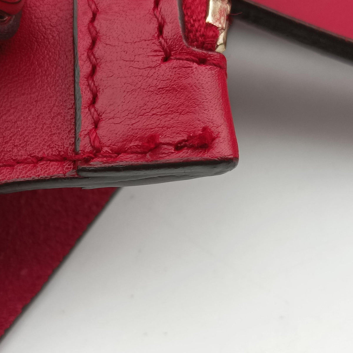 Secondhand Gucci horsebit tassel Red Leather 297006 handbag | stylenewstar