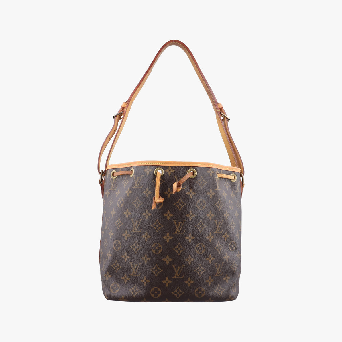 Secondhand Louis Vuitton Petit Noe Brown Monogram Canvas M42226 shoulderbag | stylenewstar