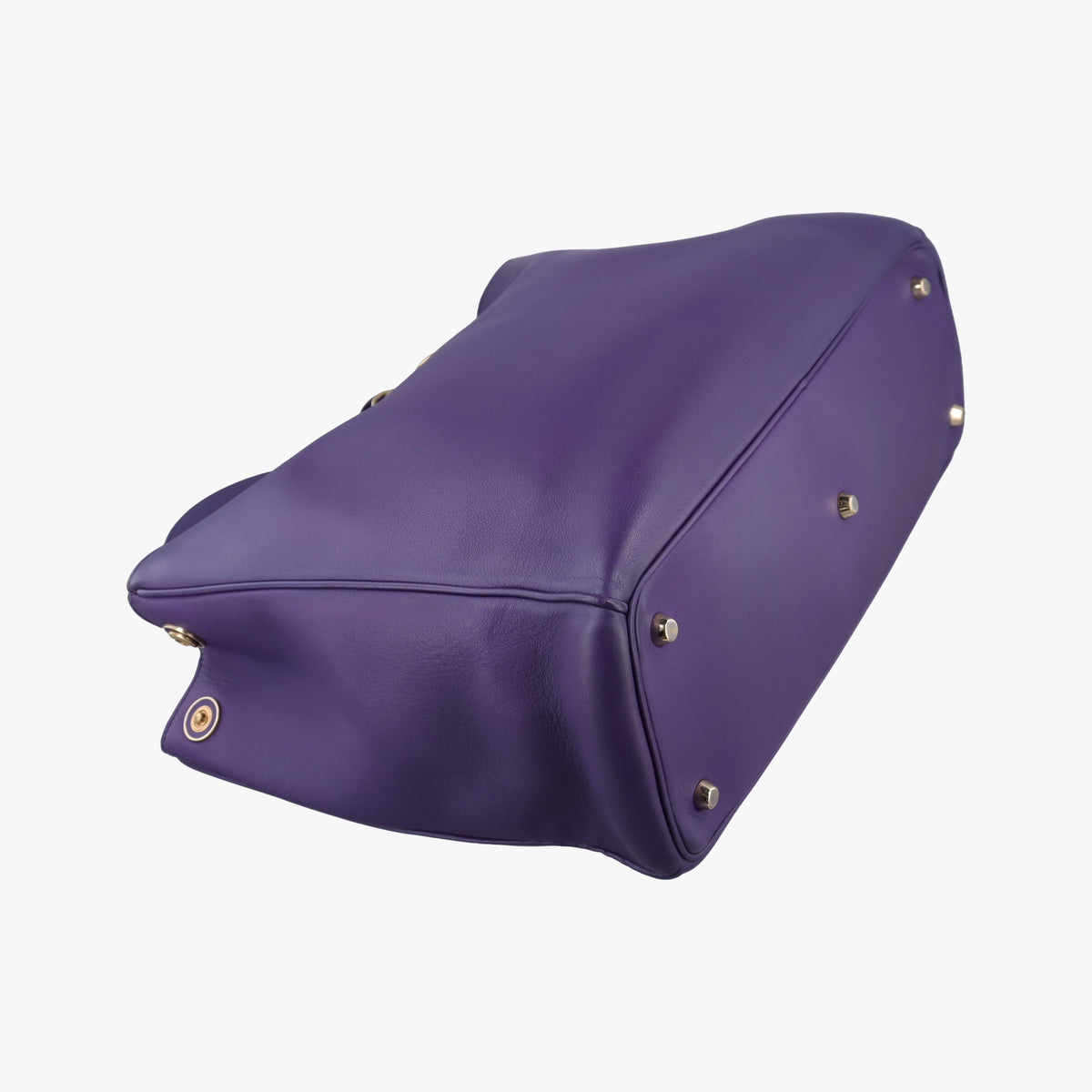 Secondhand Christian Dior Diorissimo Purple Leather  shoulderbag | stylenewstar