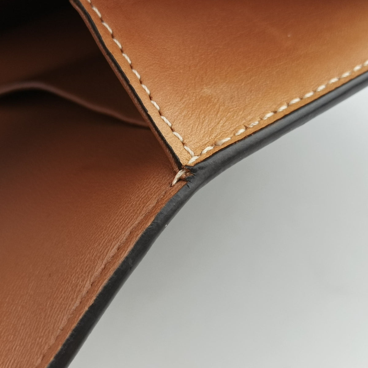 Pre-owned Celine TRIOMPHE Brown PVC coated canvas  shoulderbag | stylenewstar