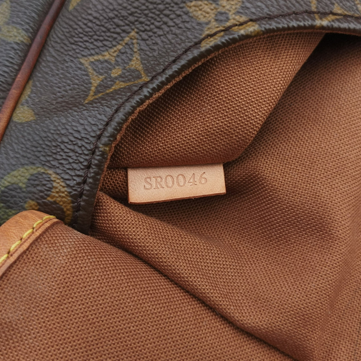 Pre-owned Louis Vuitton TULUM PM Brown Monogram Canvas M40076 shoulderbag | stylenewstar