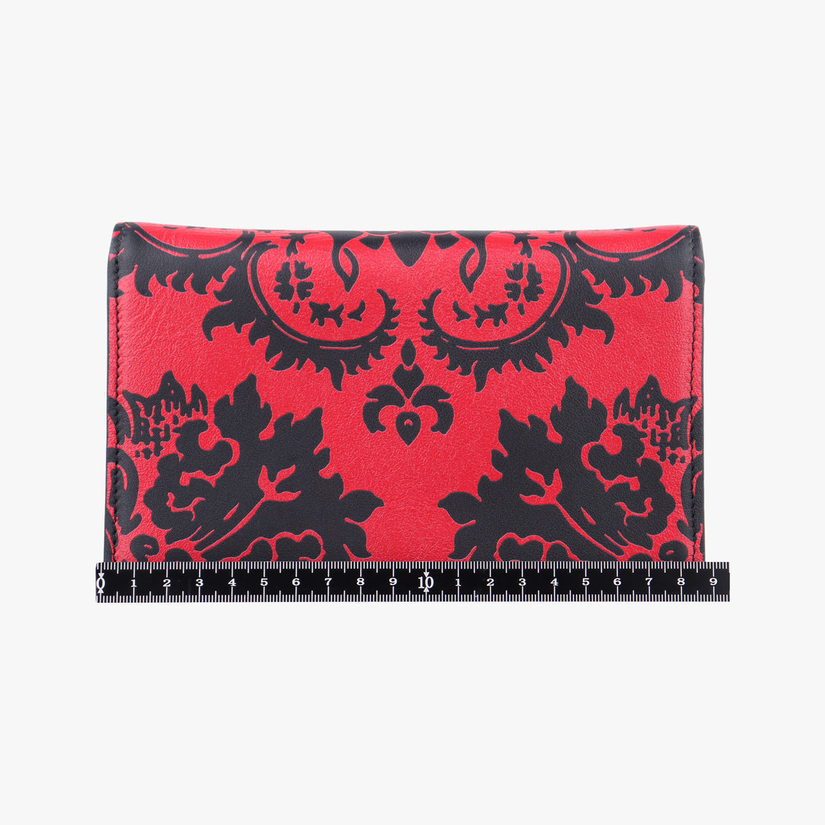 Pre-owned VERSACE Medusa Red×black Leather  shoulderbag | stylenewstar
