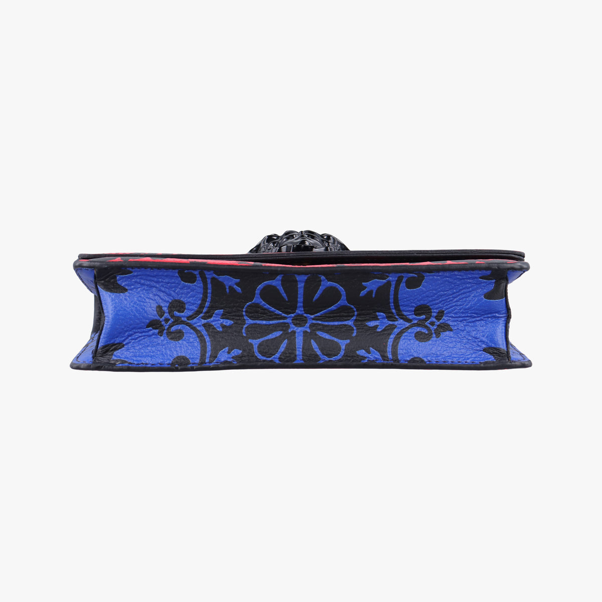 Pre-owned VERSACE Medusa Red×black Leather  shoulderbag | stylenewstar