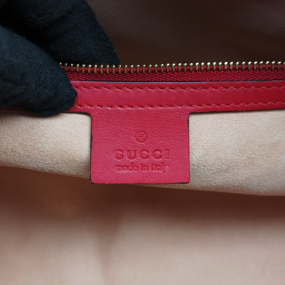 Secondhand Gucci GG Blooms beige×Red×Multicolour PVC coated canvas×Leather 409534 shoulderbag | stylenewstar