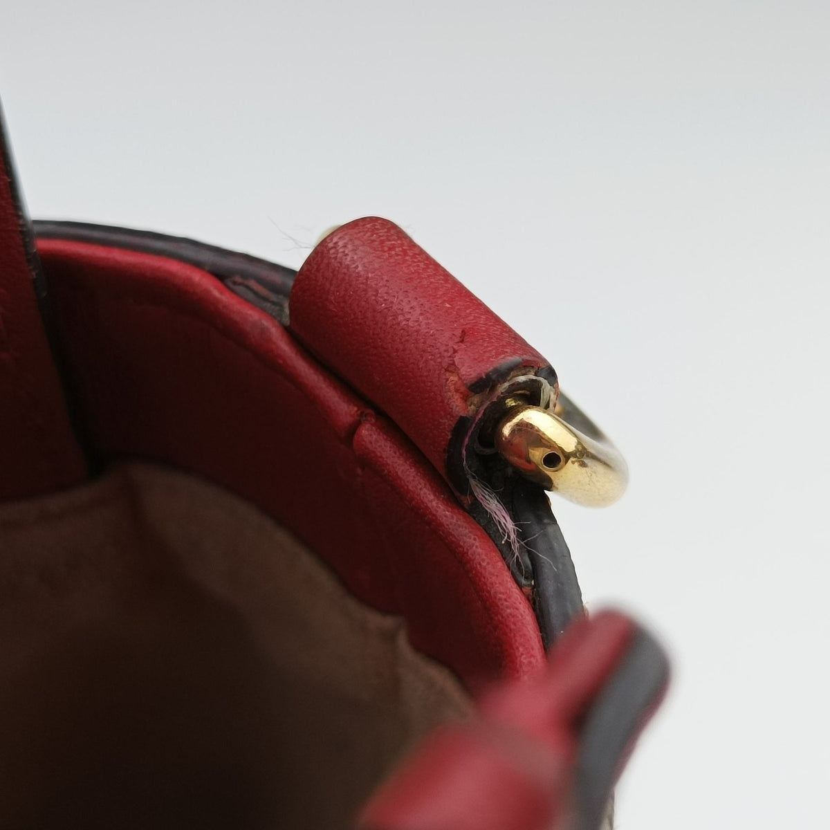 Secondhand Gucci GG Blooms beige×Red×Multicolour PVC coated canvas×Leather 409534 shoulderbag | stylenewstar