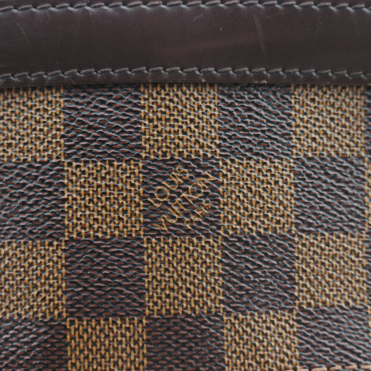 Pre-owned Louis Vuitton TREVI PM EBENE Damier Canvas N51997 handbag | stylenewstar
