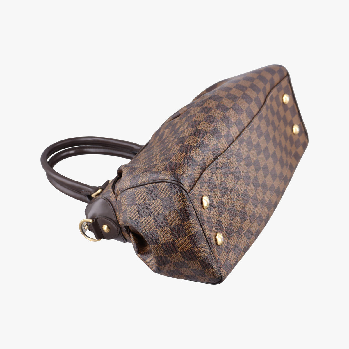 Pre-owned Louis Vuitton TREVI PM EBENE Damier Canvas N51997 handbag | stylenewstar