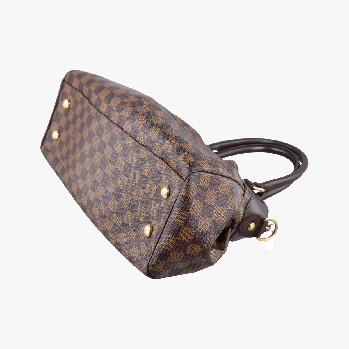 Pre-owned Louis Vuitton TREVI PM EBENE Damier Canvas N51997 handbag | stylenewstar