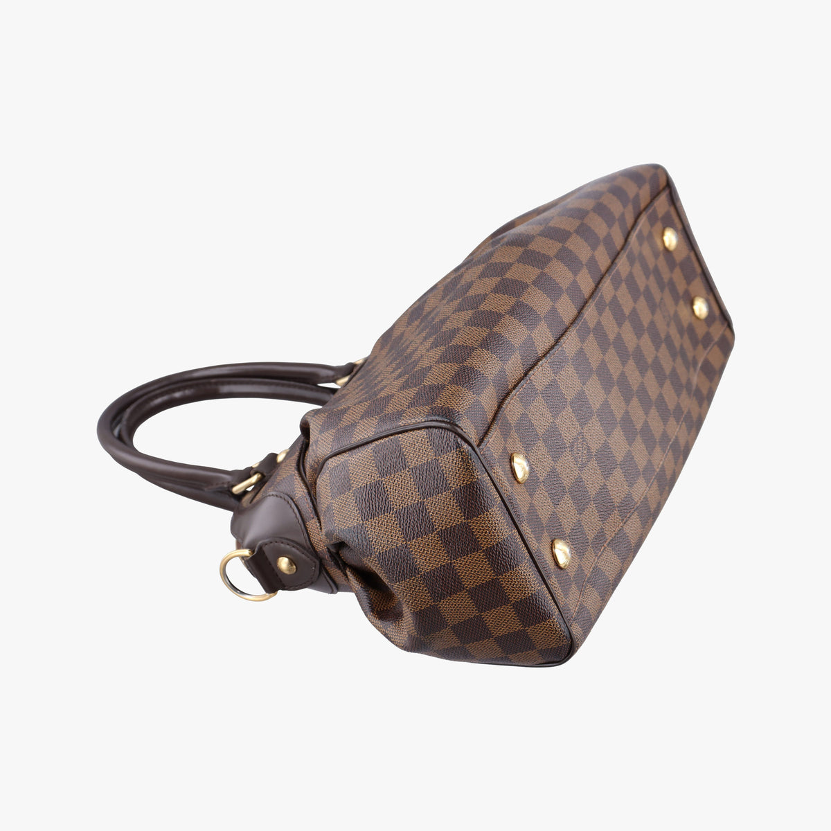 Pre-owned Louis Vuitton TREVI PM EBENE Damier Canvas N51997 handbag | stylenewstar