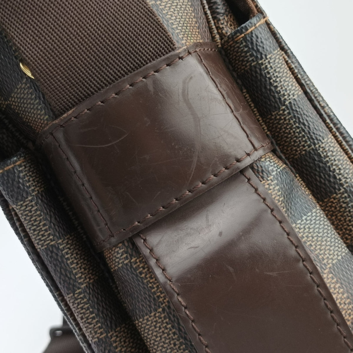 Pre-owned Louis Vuitton NAVIGLIO EBENE Damier Canvas N45255 shoulderbag | stylenewstar