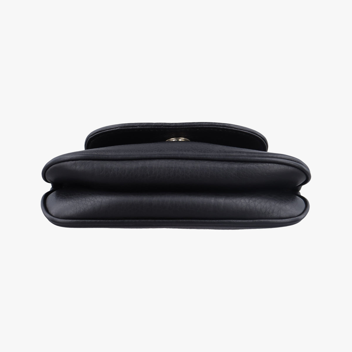 Pre-owned Gucci 1973 Double G Black Leather 251821 shoulderbag | stylenewstar