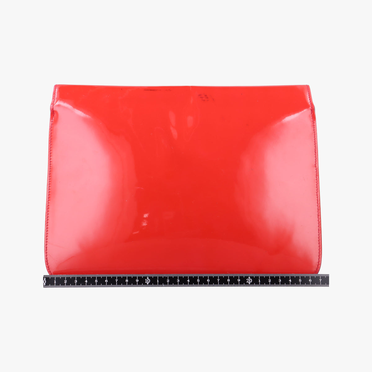 Pre-owned Gucci Bright Bit Red Patent Leather 317636 shoulderbag | stylenewstar