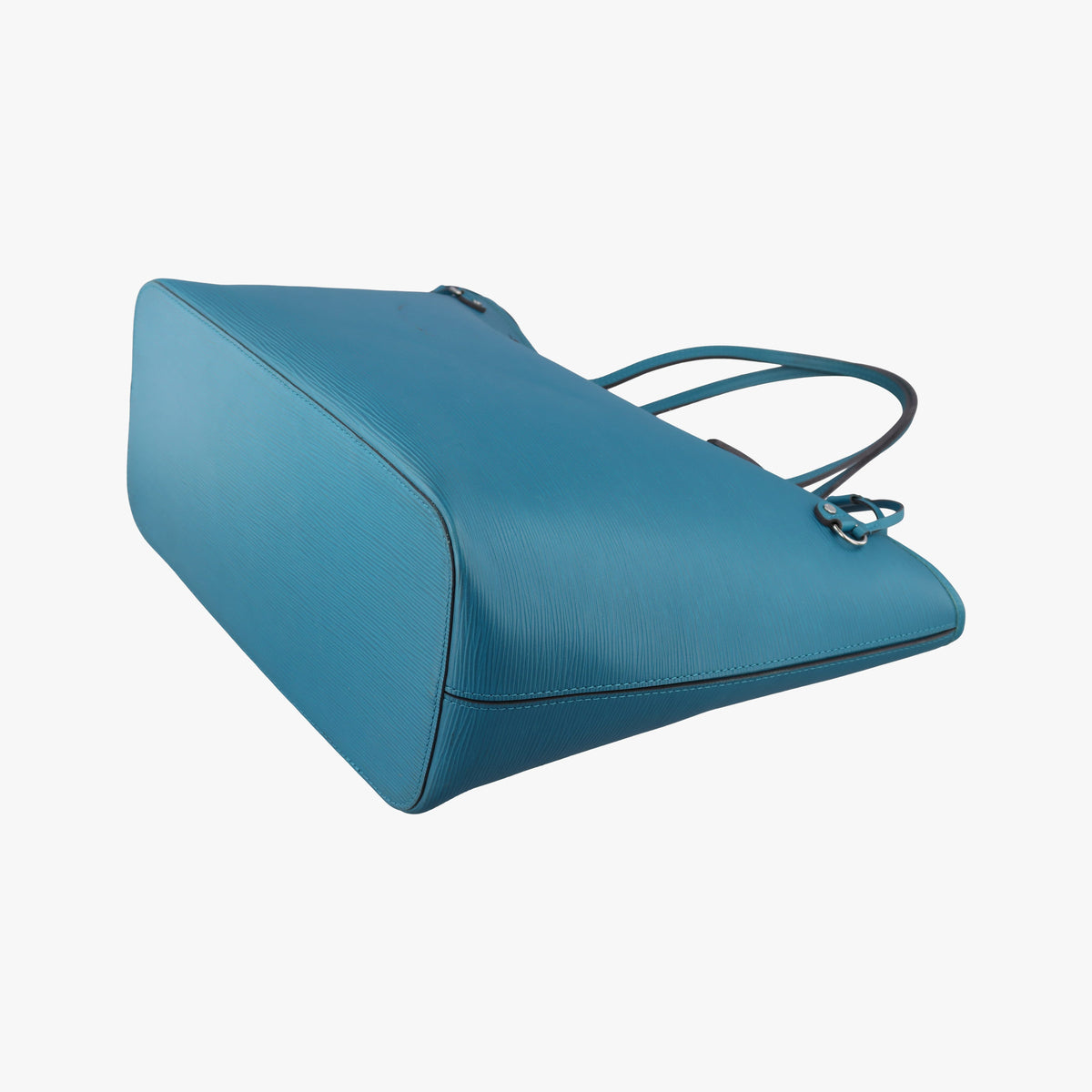 Pre-owned Louis Vuitton Neverfull MM Cyan Epi M40930 handbag | stylenewstar