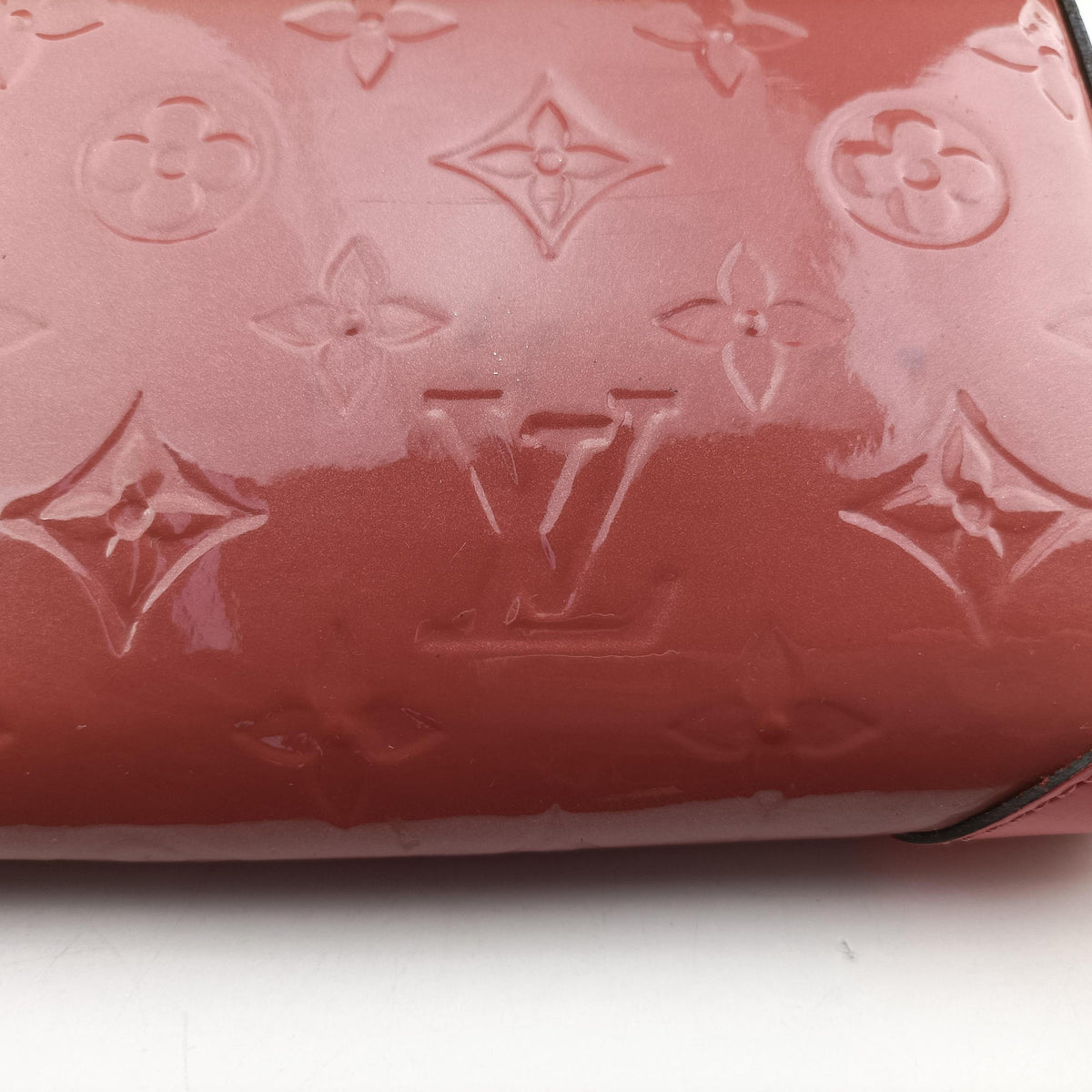 Secondhand Louis Vuitton Pochette FeLICIE rose pink×multi Vernis M62767 shoulderbag | stylenewstar