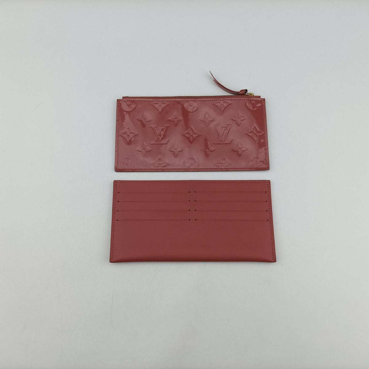 Secondhand Louis Vuitton Pochette FeLICIE rose pink×multi Vernis M62767 shoulderbag | stylenewstar