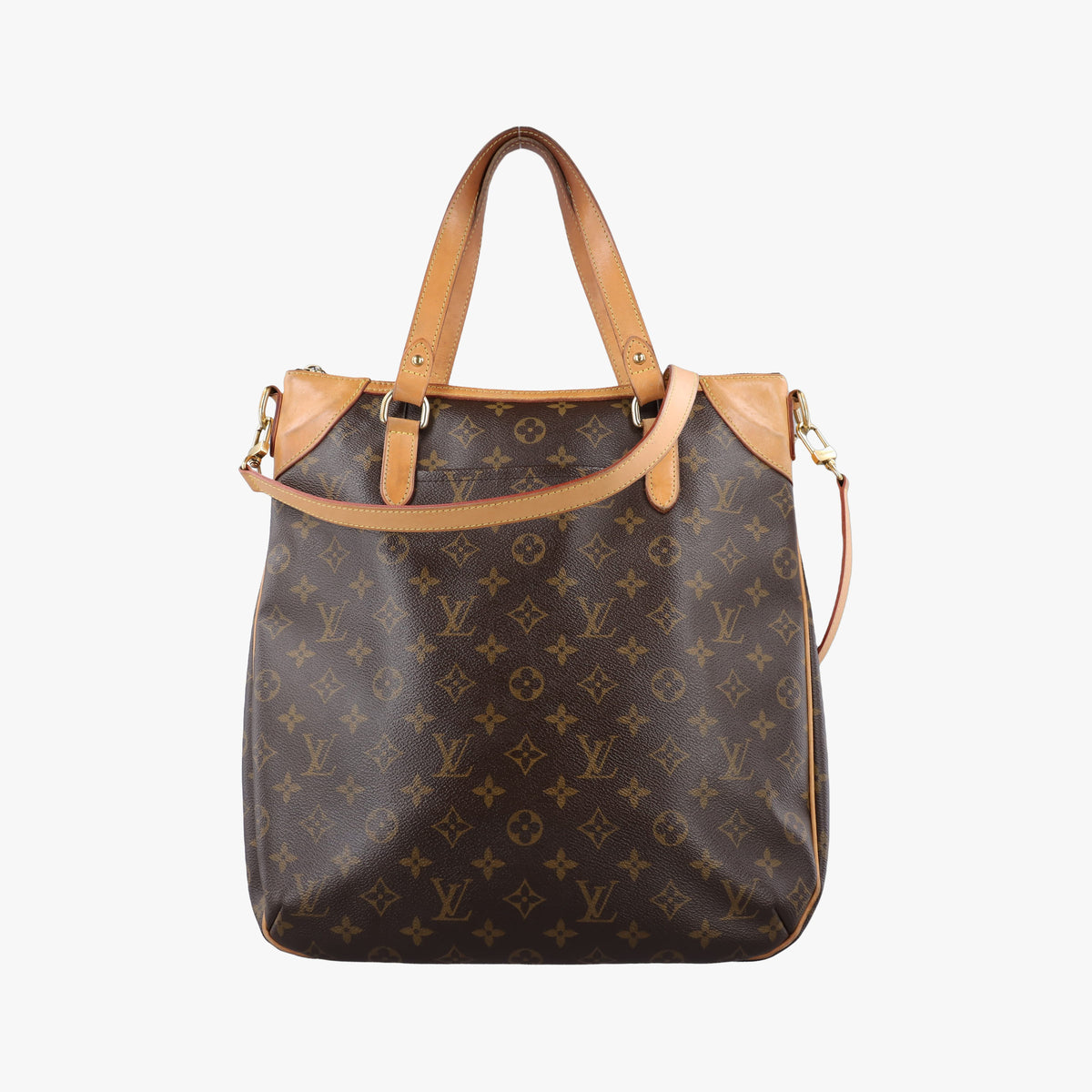 Pre-owned Louis Vuitton Odeon GM Brown Monogram Canvas M56388 shoulderbag | stylenewstar