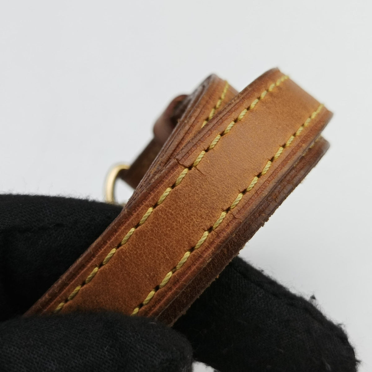 Pre-owned Louis Vuitton PALERMO PM brown Monogram Canvas M40145 shoulderbag | stylenewstar