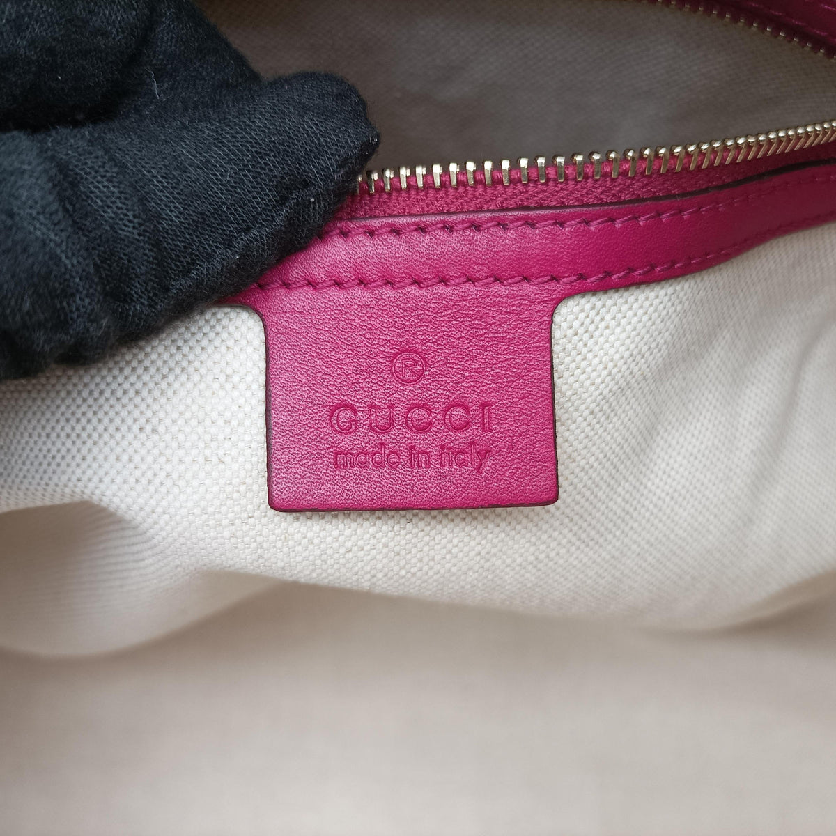 Secondhand Gucci NIce Microguccissima Rose Patent Leather 309614 shoulderbag | stylenewstar