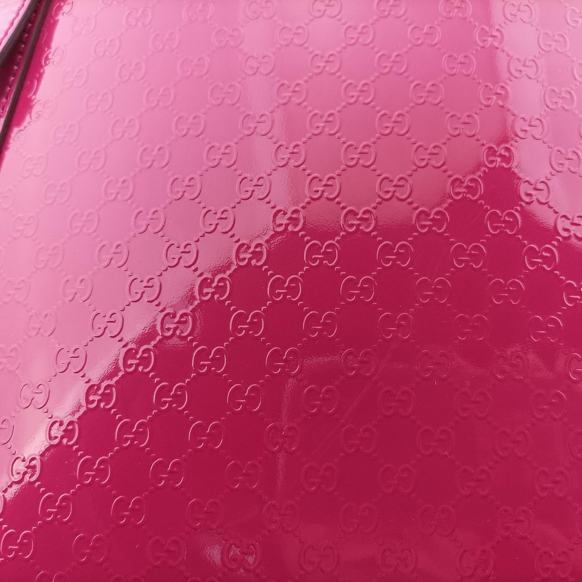 Secondhand Gucci NIce Microguccissima Rose Patent Leather 309614 shoulderbag | stylenewstar