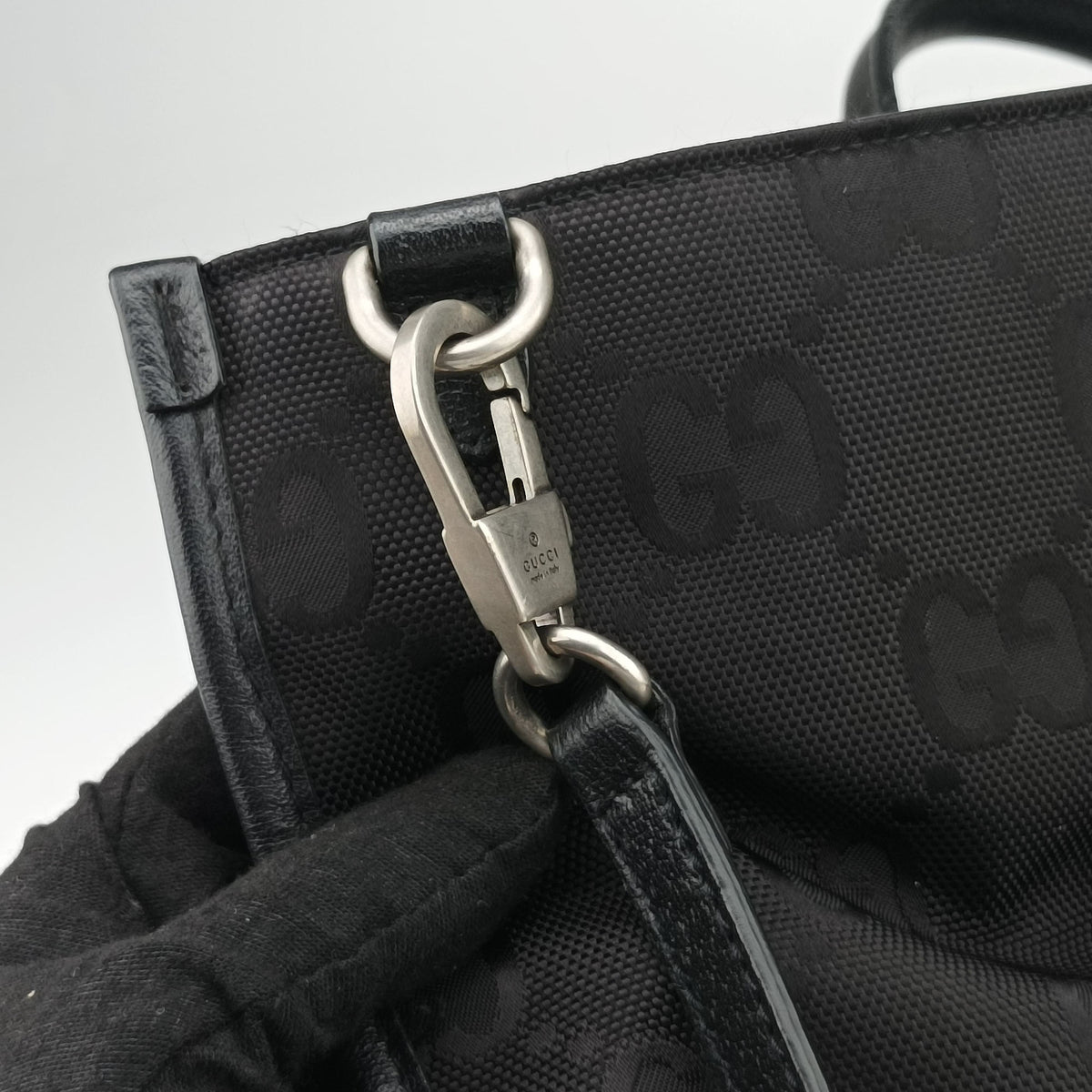 Secondhand Gucci OFF THE GRID Black nylon×Leather 630353 shoulderbag | stylenewstar