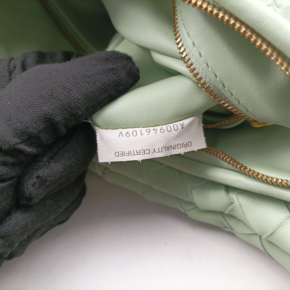Vintage Bottega Veneta Gemelli Green Lambskin 764281 shoulderbag | stylenewstar