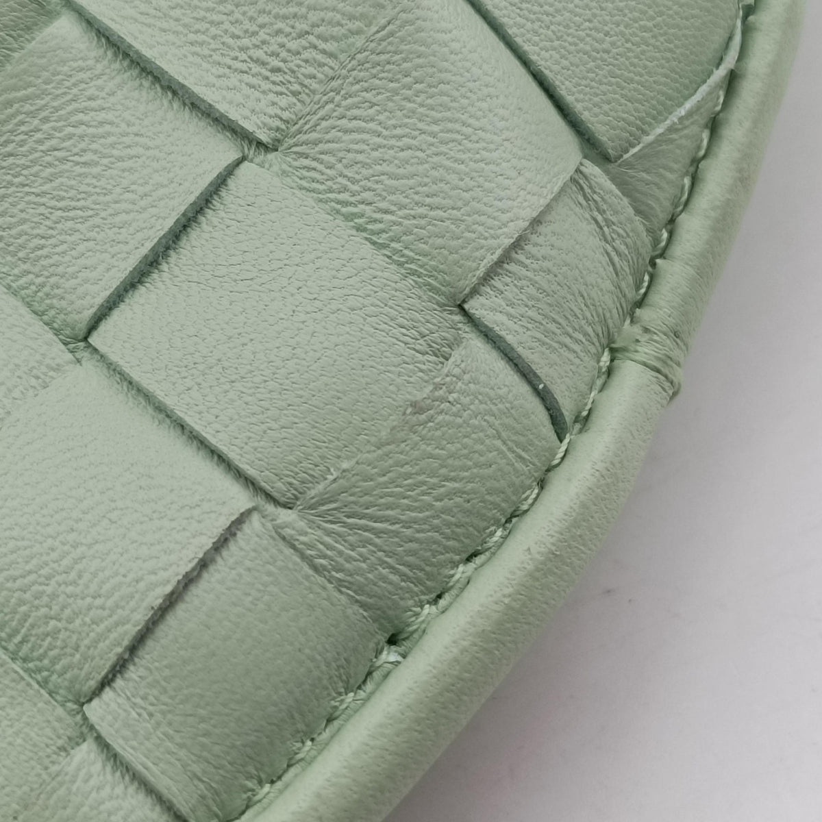 Vintage Bottega Veneta Gemelli Green Lambskin 764281 shoulderbag | stylenewstar
