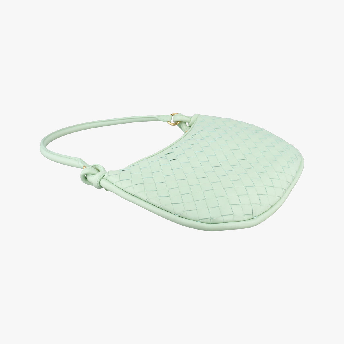 Vintage Bottega Veneta Gemelli Green Lambskin 764281 shoulderbag | stylenewstar