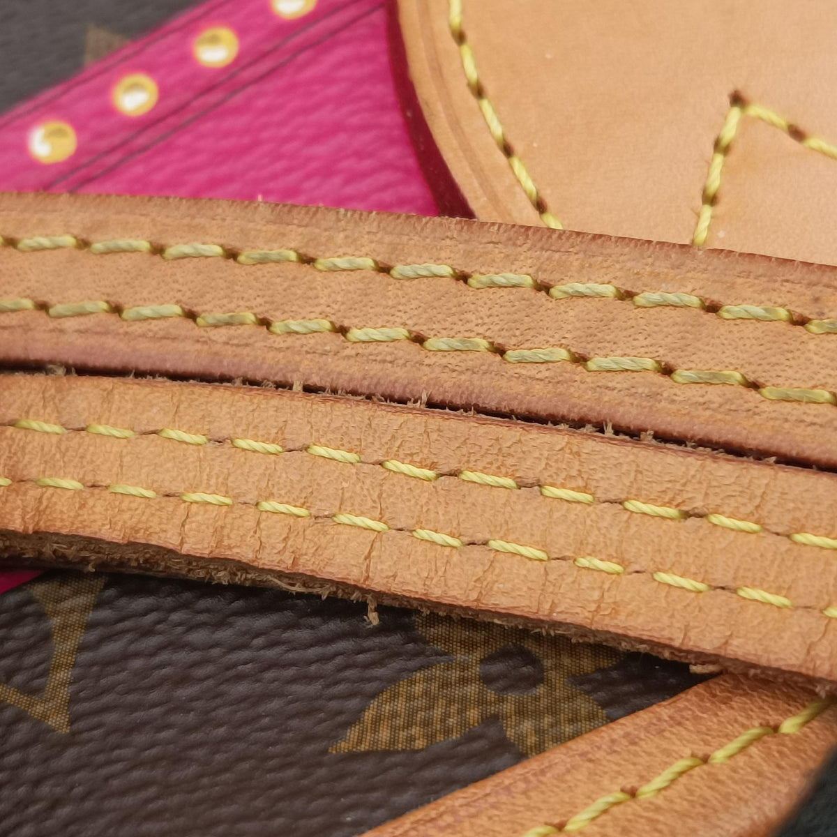 Pre-owned Louis Vuitton Neverfull MM Summer Trunk brown×Multicolor Monogram Canvas M41390 shoulderbag | stylenewstar