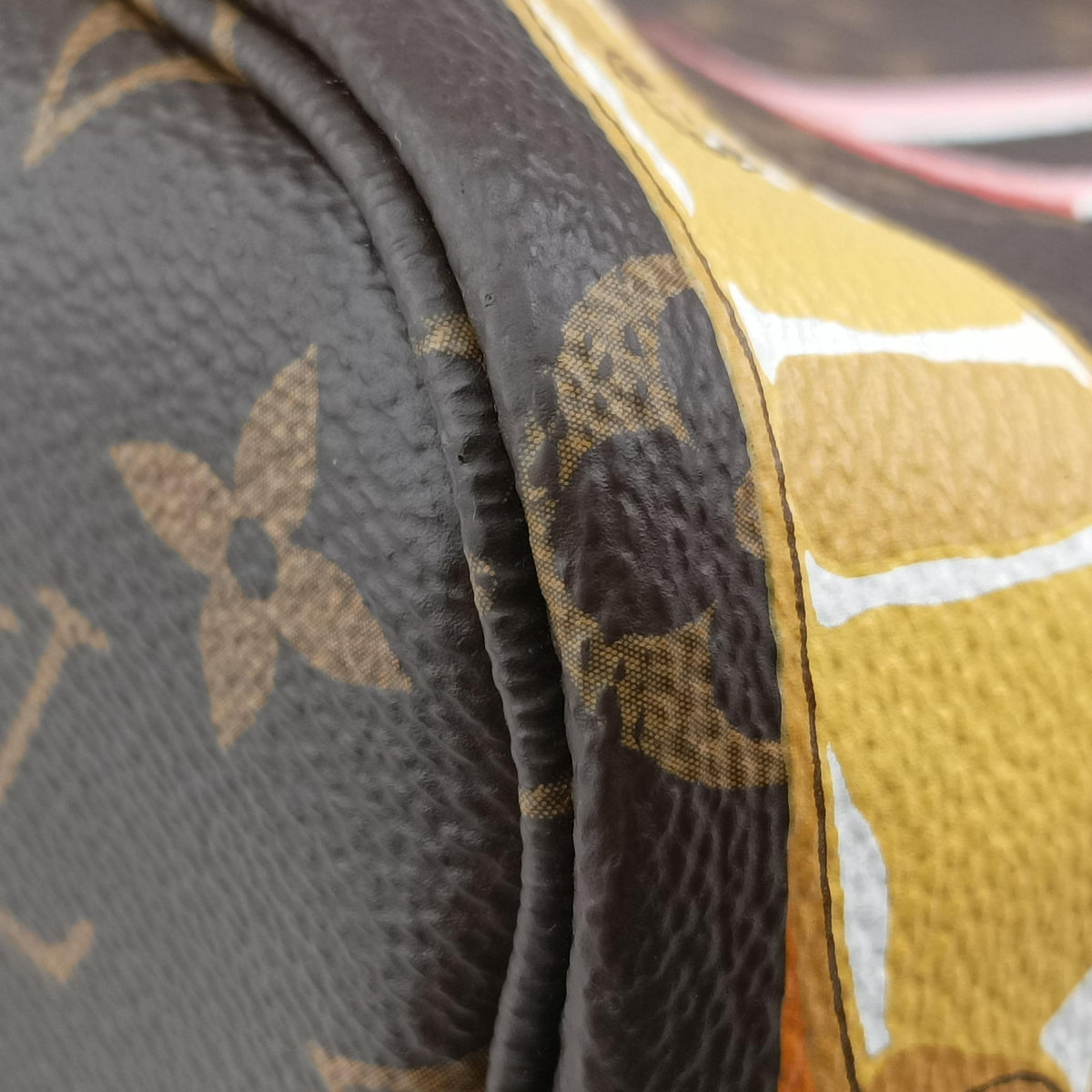 Pre-owned Louis Vuitton Neverfull MM Summer Trunk brown×Multicolor Monogram Canvas M41390 shoulderbag | stylenewstar