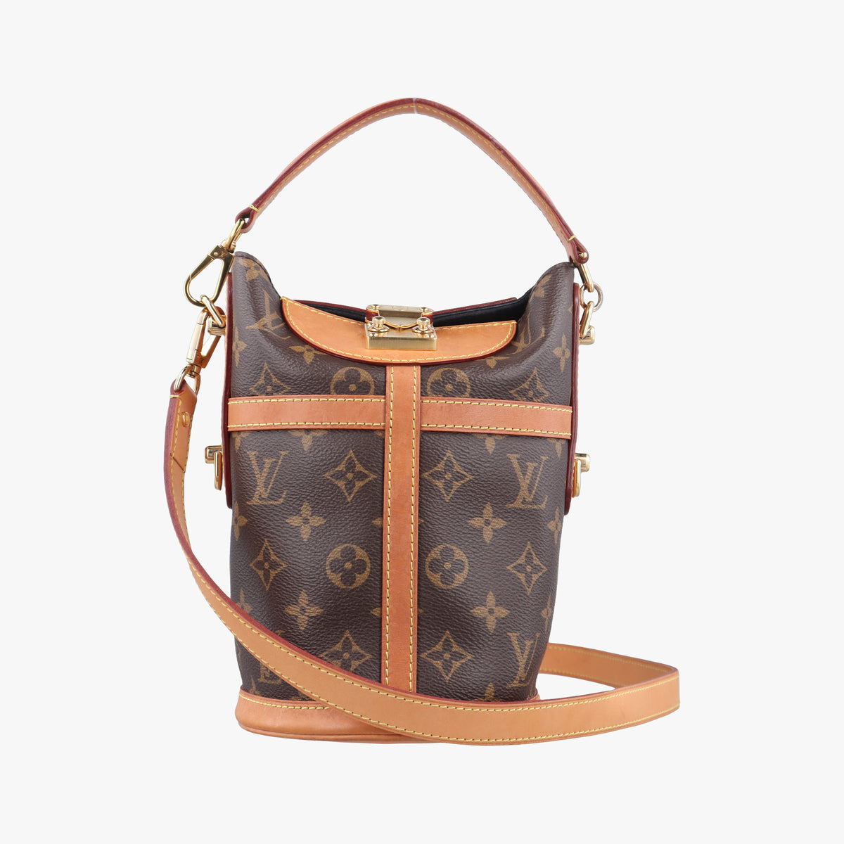 Vintage Louis Vuitton DUFFLE brown Monogram Canvas M43587 shoulderbag | stylenewstar