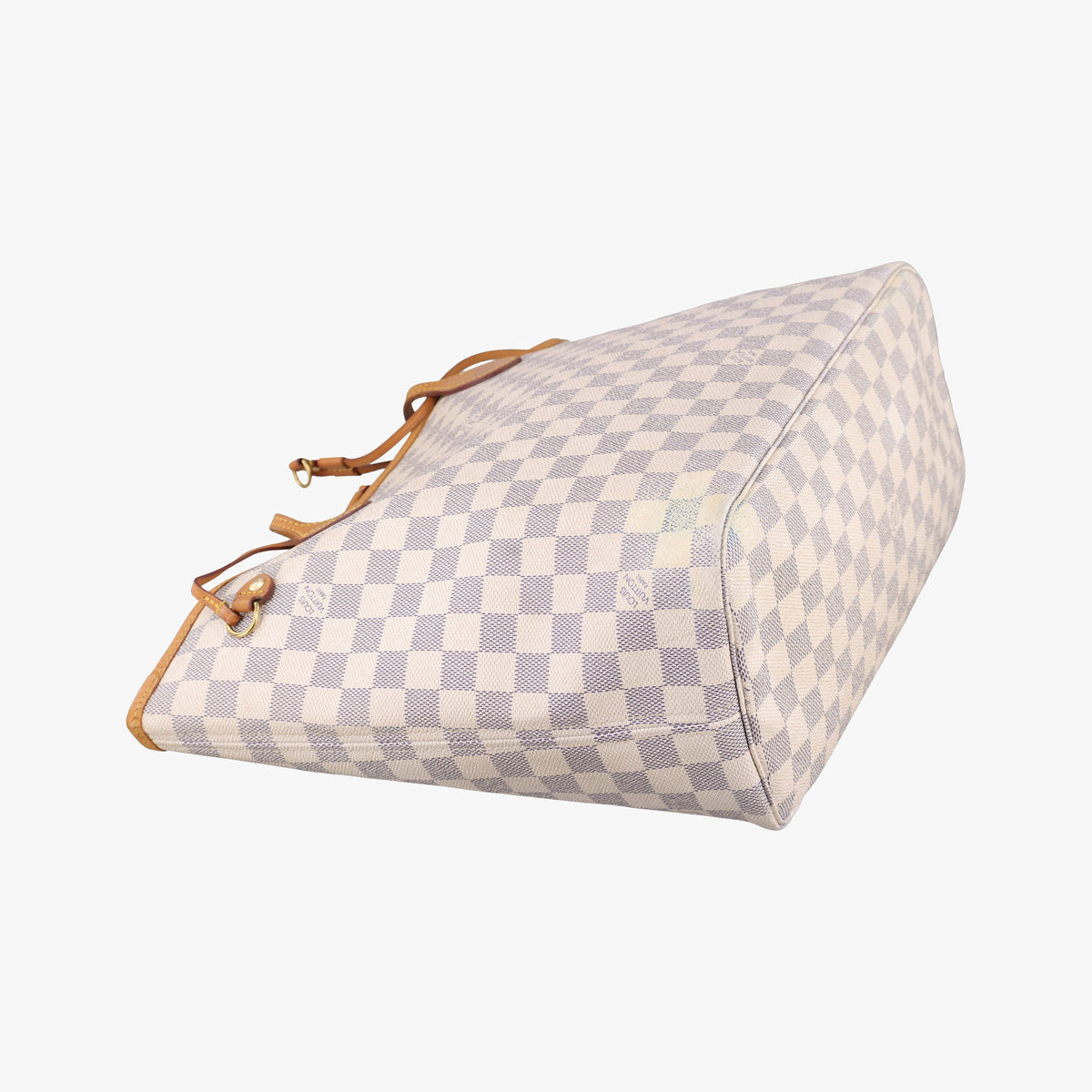 Secondhand Louis Vuitton Neverfull MM Azur Damier Canvas N51107 shoulderbag | stylenewstar