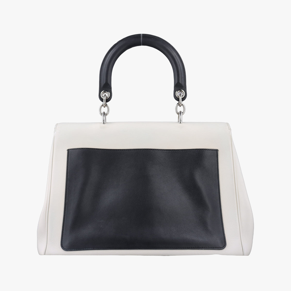 Vintage Christian Dior Be Dior White Leather  handbag | stylenewstar