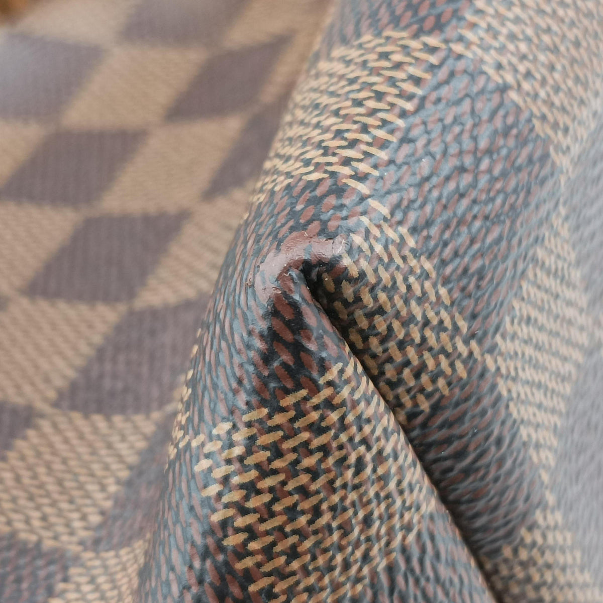 Vintage Louis Vuitton Daypack Clapton EBENE×CREME Damier Canvas×calf leather N42259 backpack/rucksack | stylenewstar