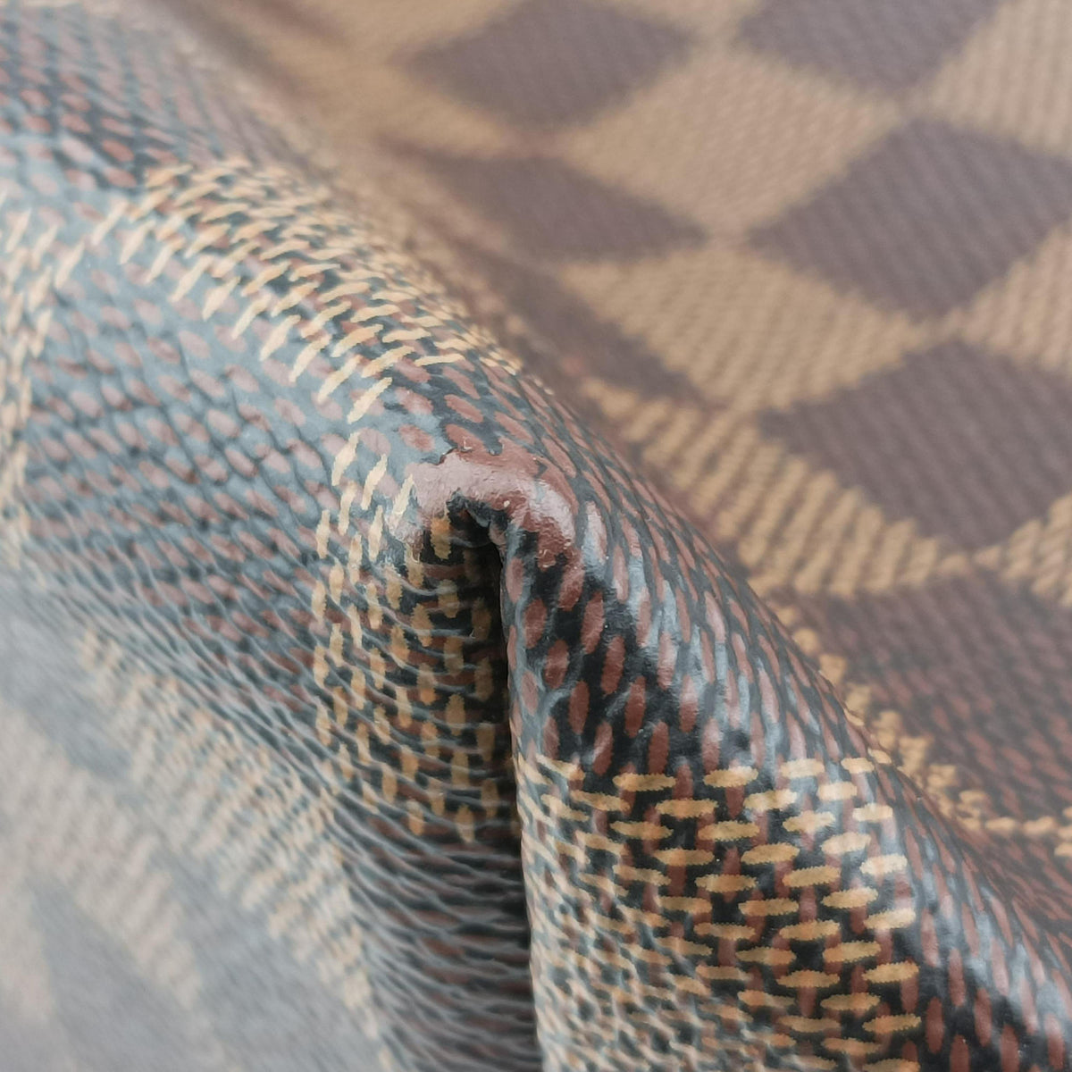Vintage Louis Vuitton Daypack Clapton EBENE×CREME Damier Canvas×calf leather N42259 backpack/rucksack | stylenewstar