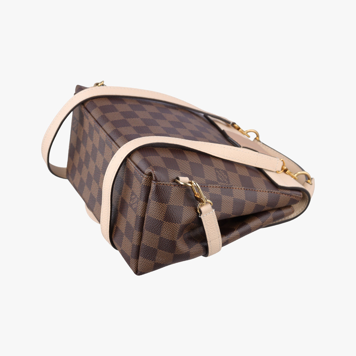 Vintage Louis Vuitton Daypack Clapton EBENE×CREME Damier Canvas×calf leather N42259 backpack/rucksack | stylenewstar