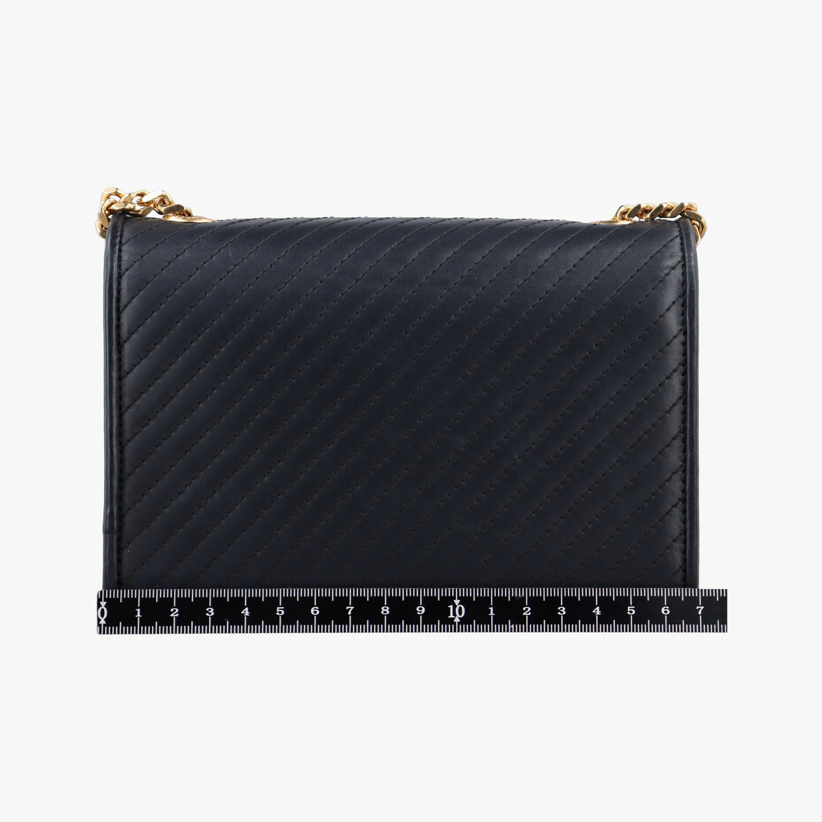 Secondhand Yves Saint Laurent Monogram Kate Black Leather 356096 shoulderbag | stylenewstar